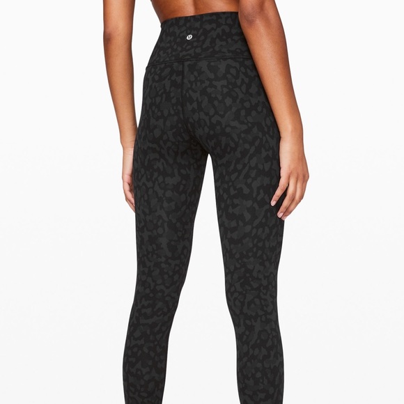 Leopard Print Yoga Pants Lululemon